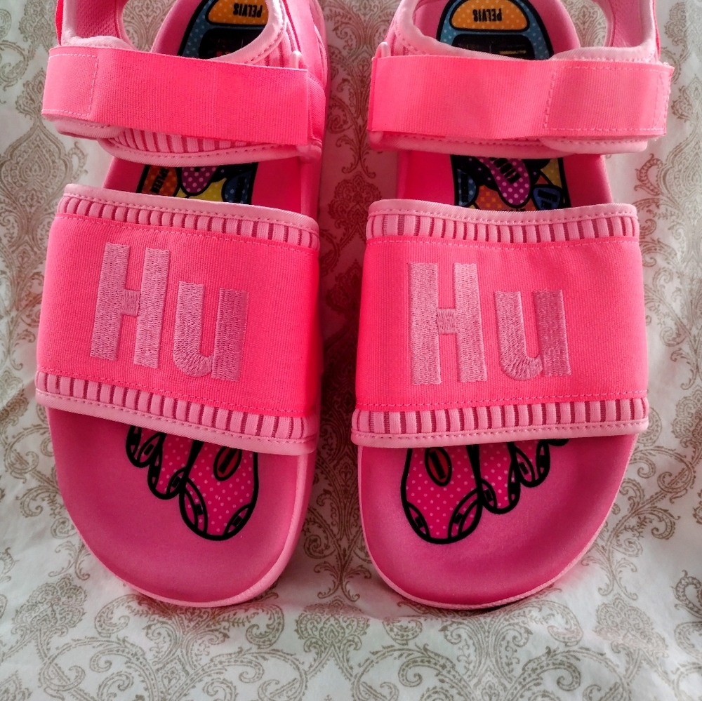 Pharrell x Adidas Adilette 2 Sandal Hyper Pop